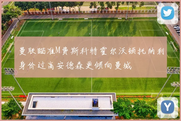 曼联瞄准M费斯科特霍尔沃顿托纳利身价过高安德森更倾向曼城